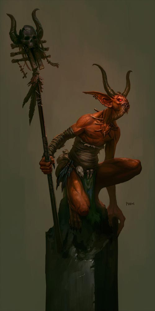 Concept Art de Diablo III.