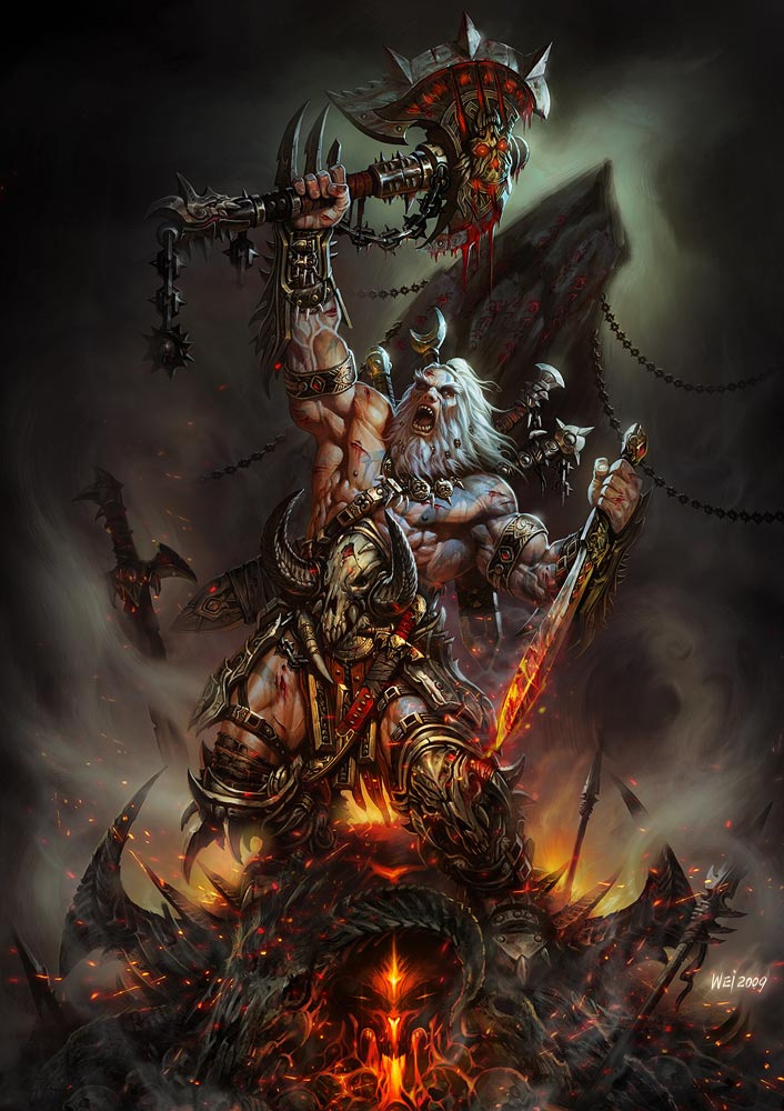 Artwork de Diablo III.