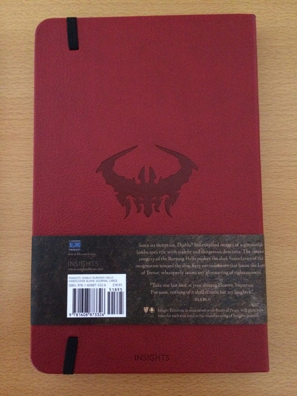Journal dédié à Diablo III et édité chez Insight Editions.