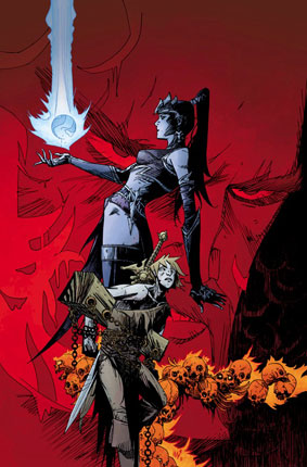 Comic Diablo à paraître chez DC Comics. Couverture n°2.