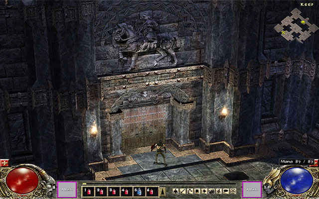 Screenshot de Diablo III en 2005.
