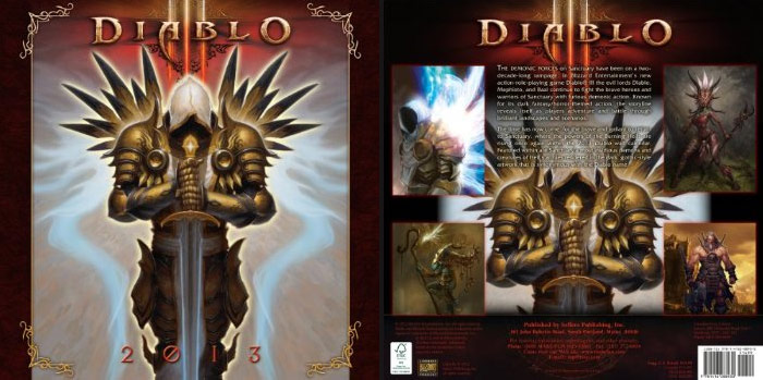 Calendrier 2013 Diablo III.