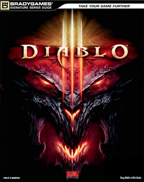 Couverture du guide stratégique officiel de Diablo III.