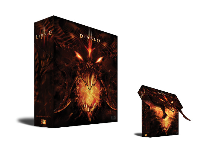 Edition rejetée du design de l'Edition Collector de Diablo III.